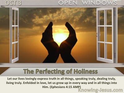 The Perfecting of Holiness